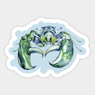 Green Machine Lobsterl Sticker